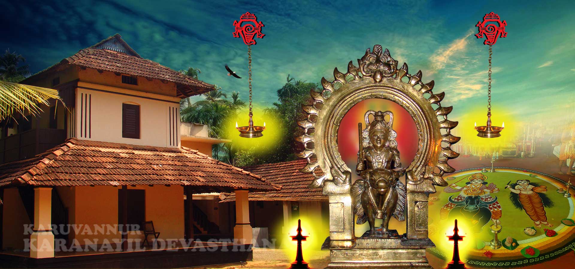 lord sree vishnumaya kuttichathan seva temple image